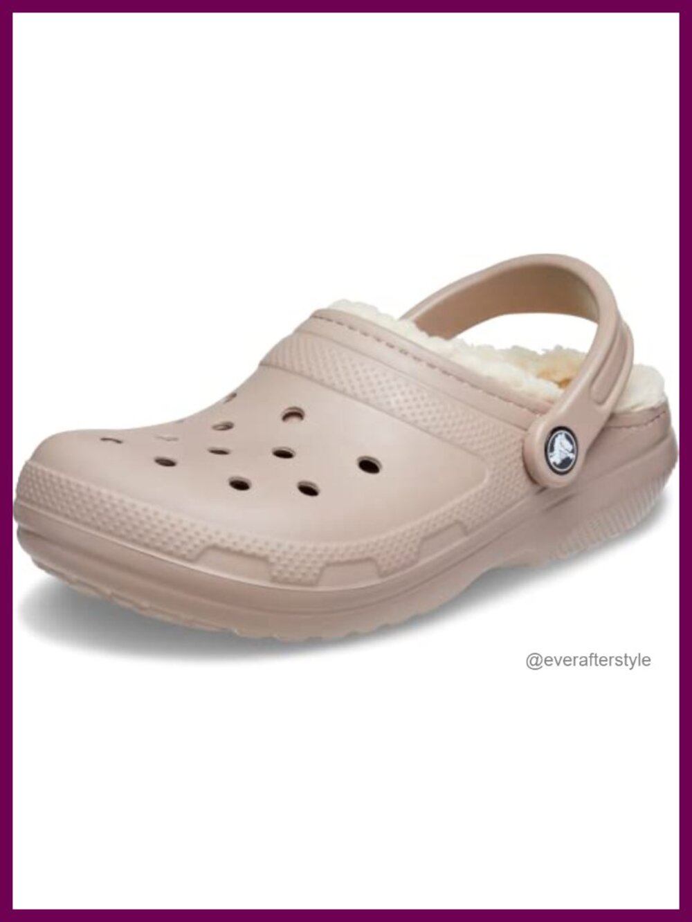 Crocs Classic Lined Clog Fuzzy Slippers Lightweight Pull-On Unisex